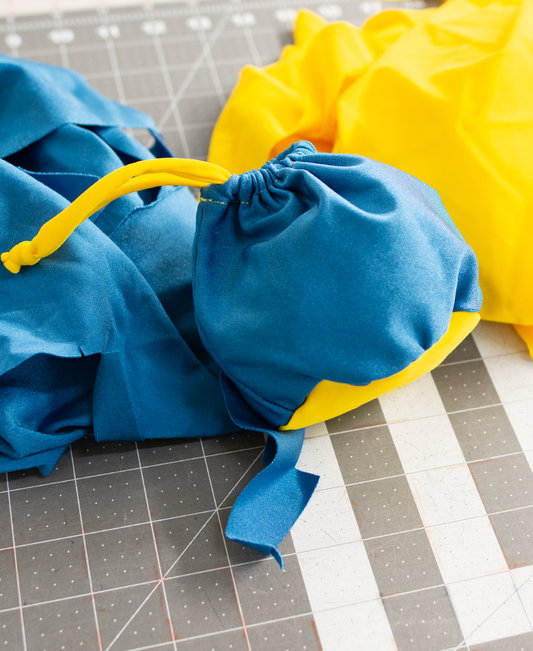 FREE- Drawstring Pouch Digital Pattern PDF