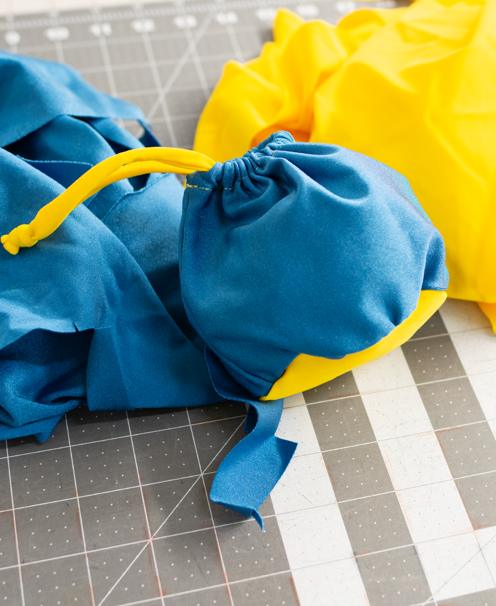 FREE- Drawstring Pouch Digital Pattern PDF – Sew Easy with Idith
